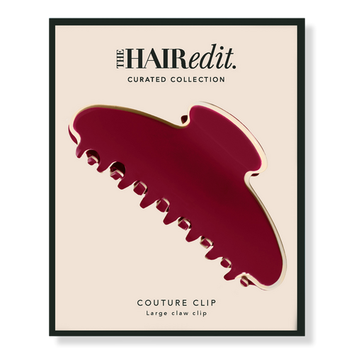 The Hair Edit - Red/Cream Couture Chic Claw Clip | Ulta Beauty