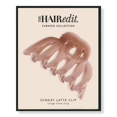 The Hair Edit Sunday Latte Claw Clip