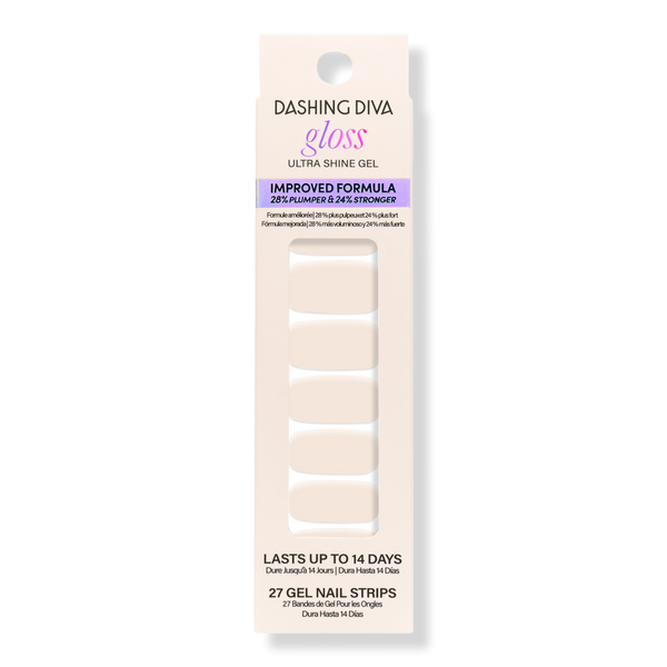 Dashing Diva GLOSS Color Gel Nail Polish Strips #1