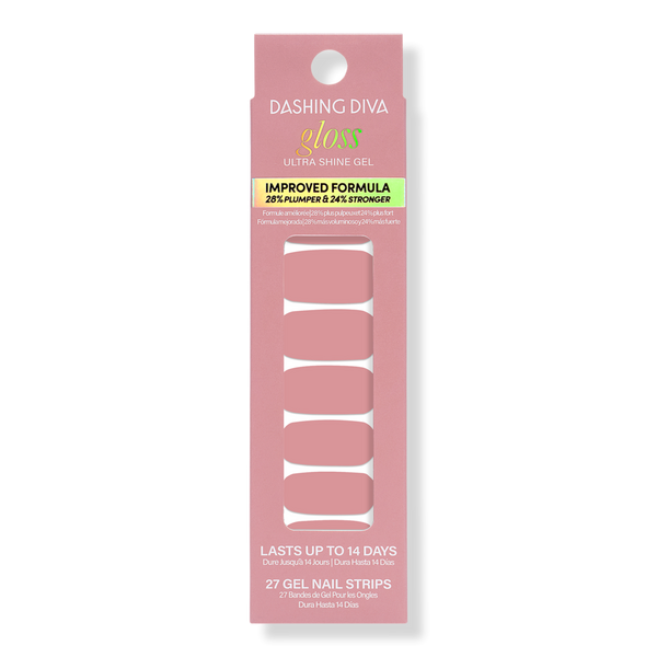 Dashing Diva GLOSS Color Gel Nail Polish Strips #1