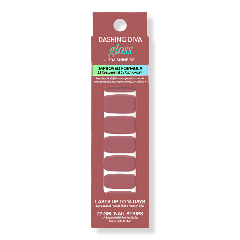 Dashing Diva Gloss Color Gel Nail Polish Strips - Merit