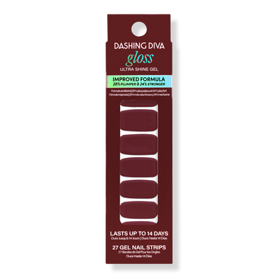 Dashing Diva GLOSS Color Gel Nail Polish Strips