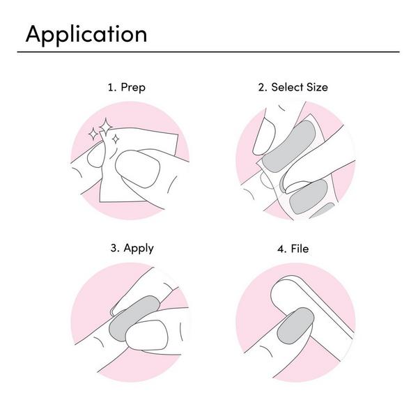 Dashing Diva GLAZE DESIGN, Semi-Cured Gel Nail Polish Stickers #4