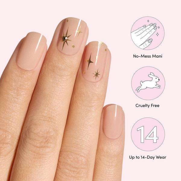 Dashing Diva GLAZE DESIGN, Semi-Cured Gel Nail Polish Stickers #5