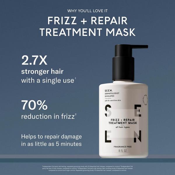 SEEN Frizz + Repair Treatment Mask, Fragrance Free #2