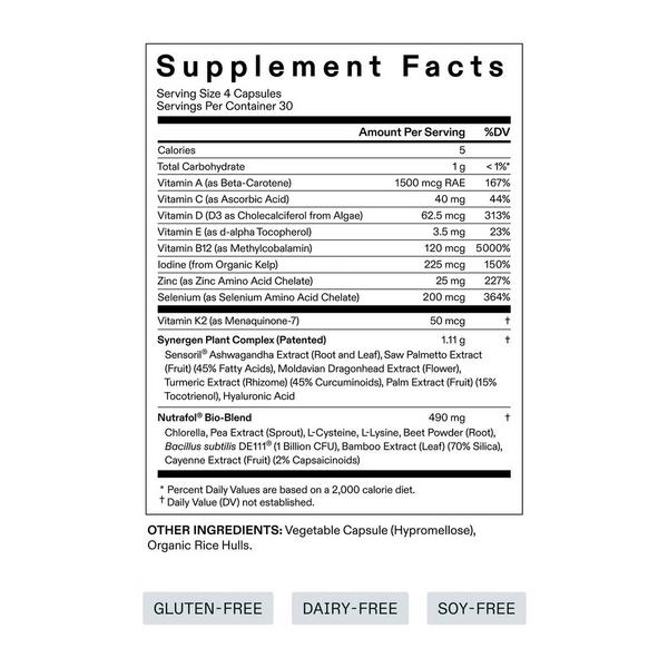 NUTRAFOL Women's Vegan 18-44 Clinically Tested Hair Growth Supplement #8
