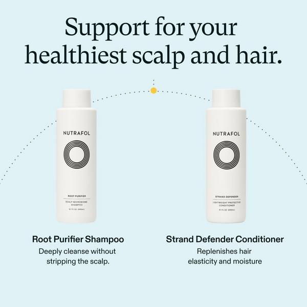 Nutrafol Root Purifier Scalp Microbiome Shampoo for Thinning Hair #5