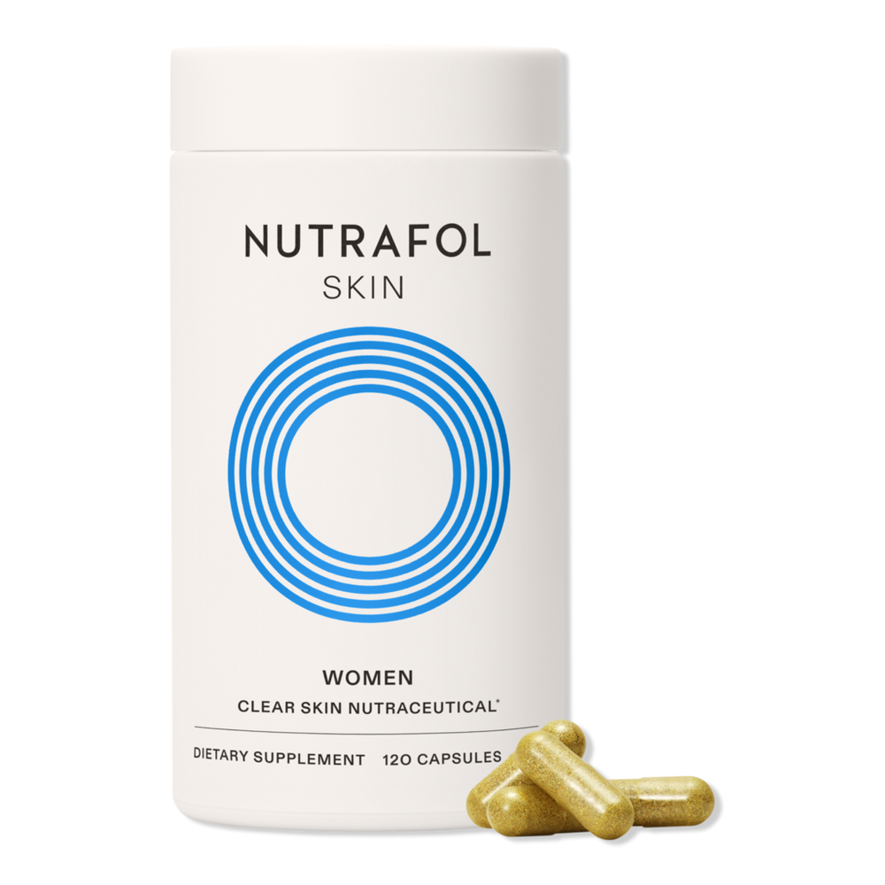 Nutrafol Clear Skin Clinically Proven Supplement For Acne + Breakouts