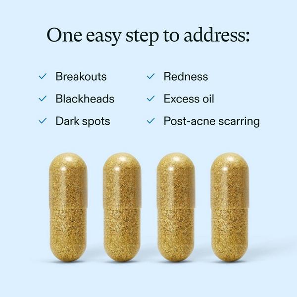 NUTRAFOL Clear Skin Clinically Proven Supplement for Acne + Breakouts #4