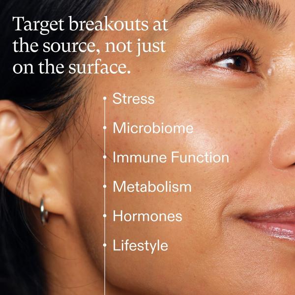 NUTRAFOL Clear Skin Clinically Proven Supplement for Acne + Breakouts #6