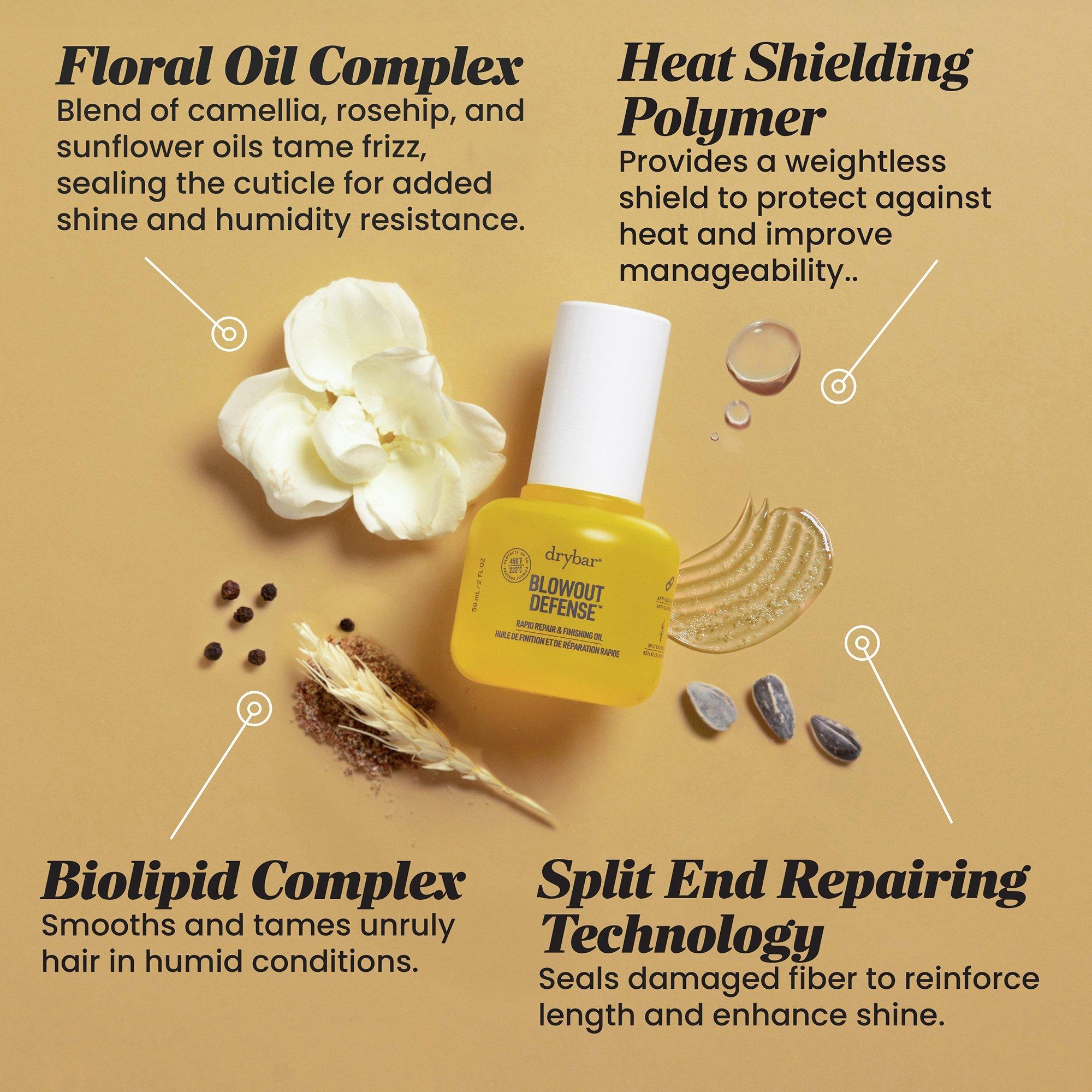 Масло для быстрого восстановления и финишной укладки Drybar Blowout Defense — фото 6