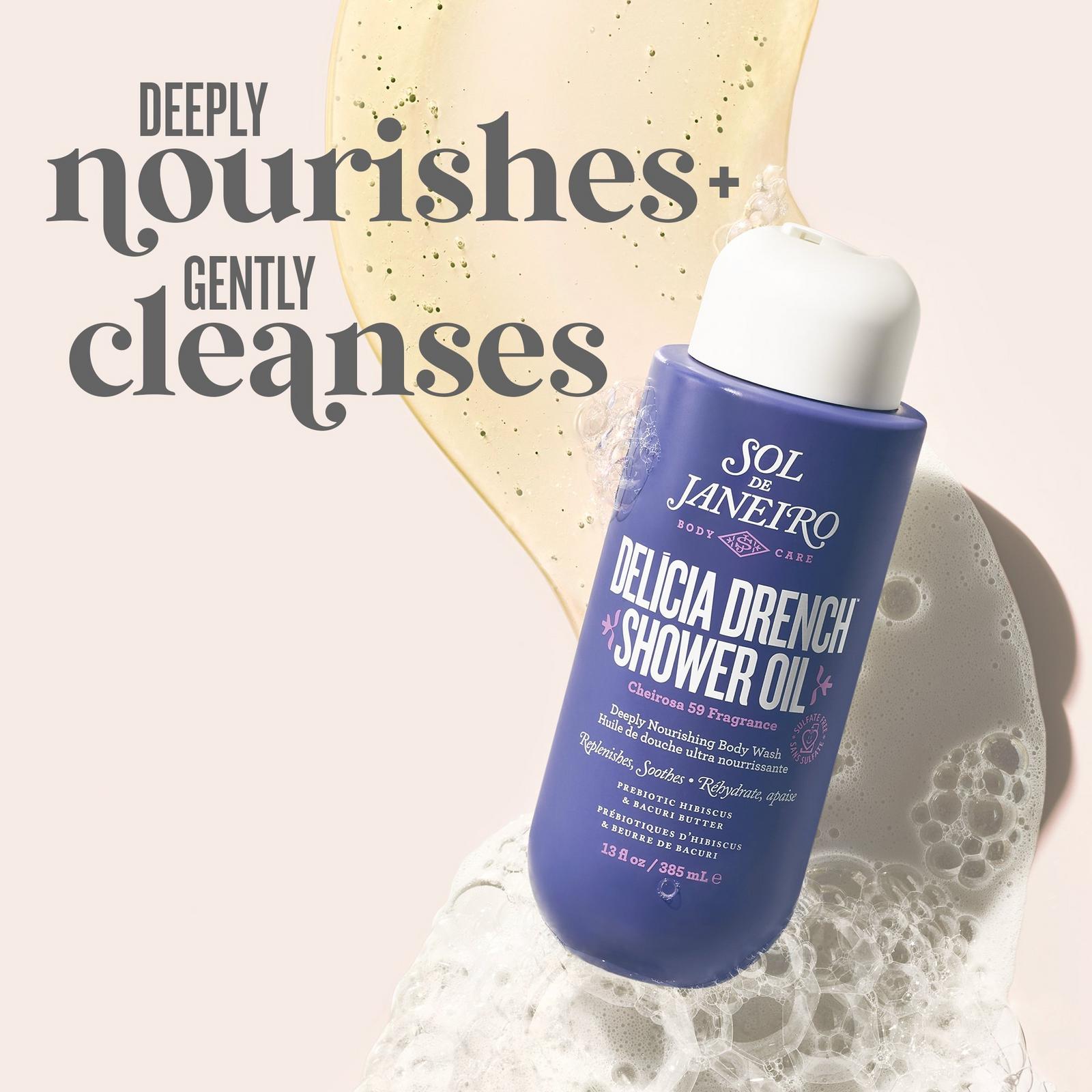 Delícia Drench Shower Oil - 3 oz