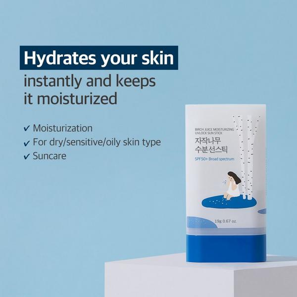 ROUND LAB Birch Juice Moisturizing Sun Stick SPF 50 #2
