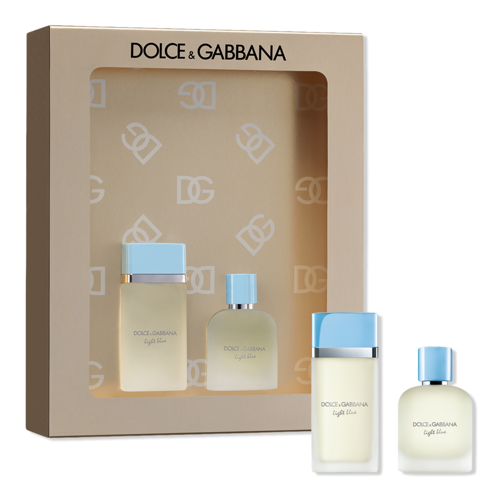 Dolce & Gabbana Light Blue & Light Blue Pour Homme Mini Set