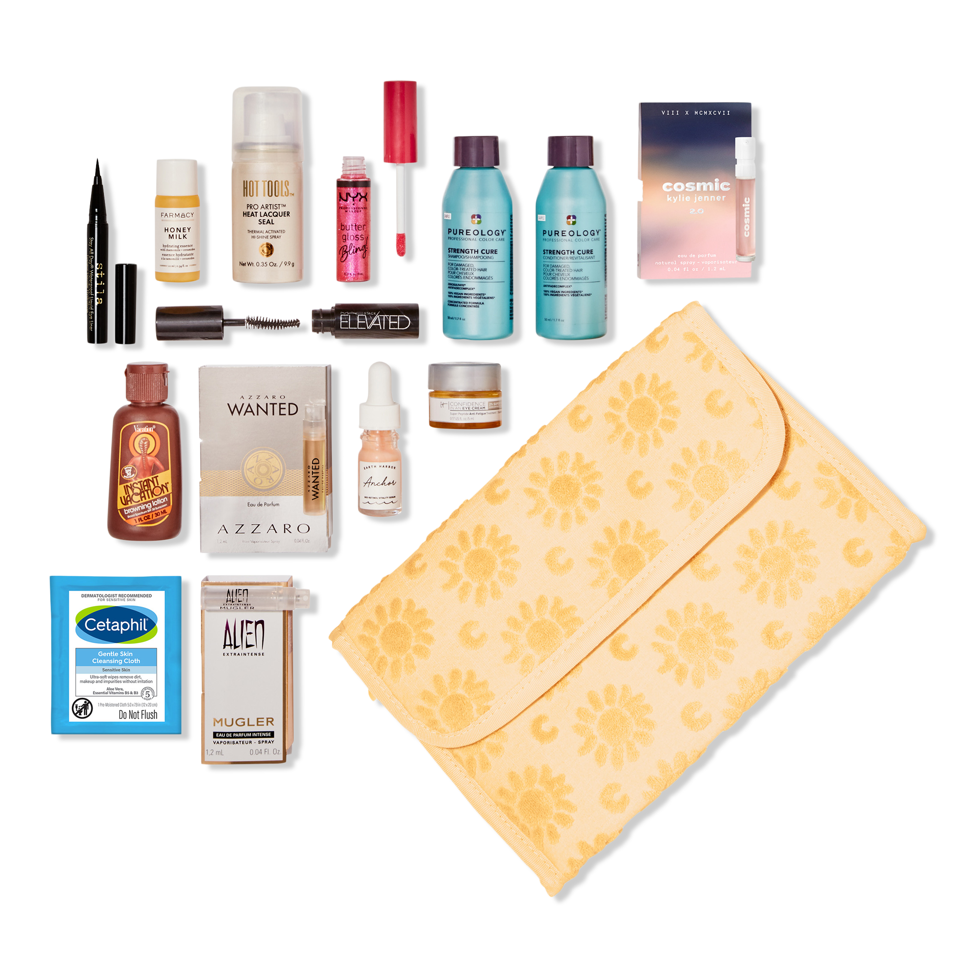 Variety Free 13 Piece Beauty Bag with $90 shipped purchase #1