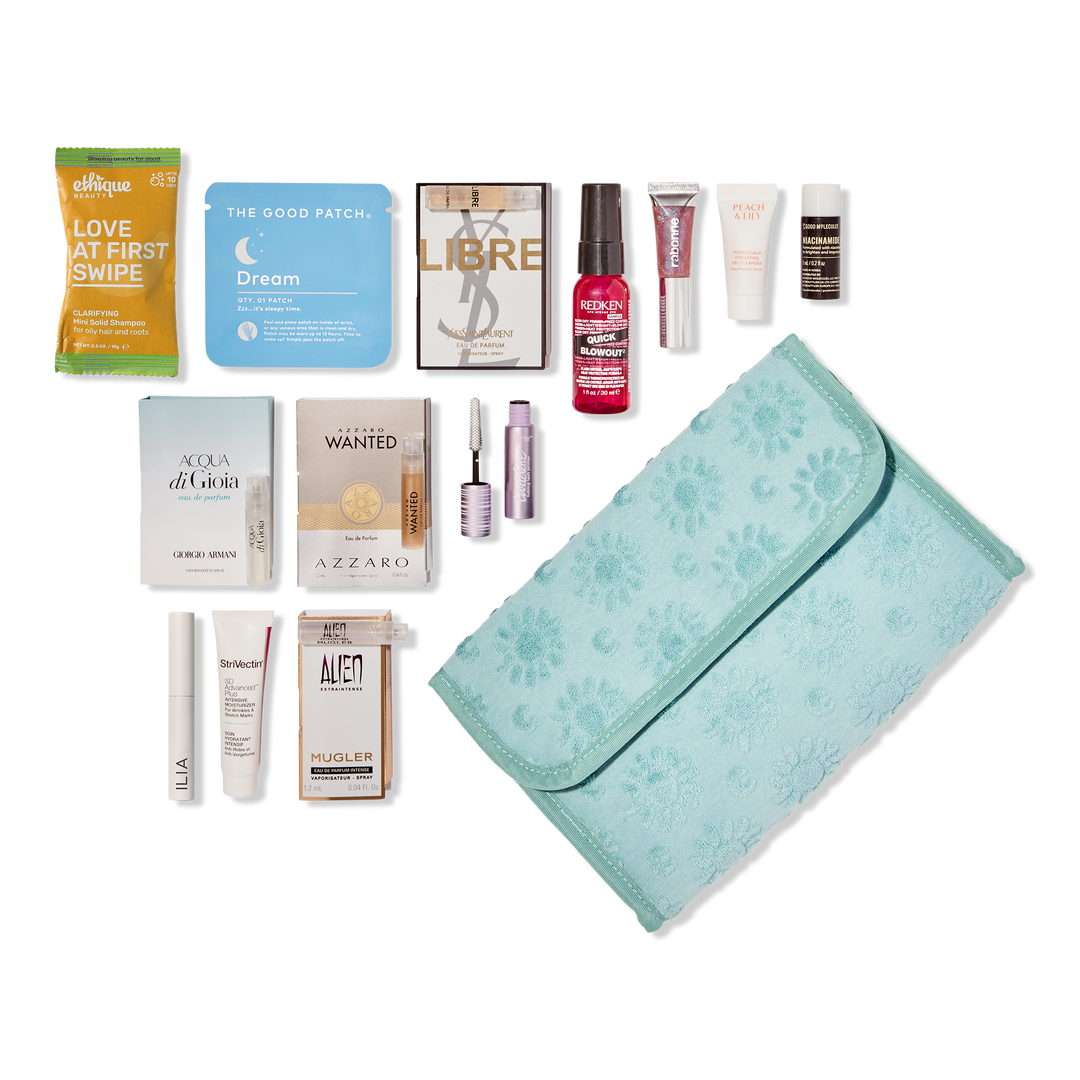 Variety Free 13 Piece Beauty Bag with $90 shipped purchase #1