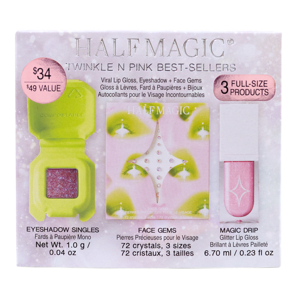 HALF MAGIC Twinkle N Pink Best-Sellers Set #3
