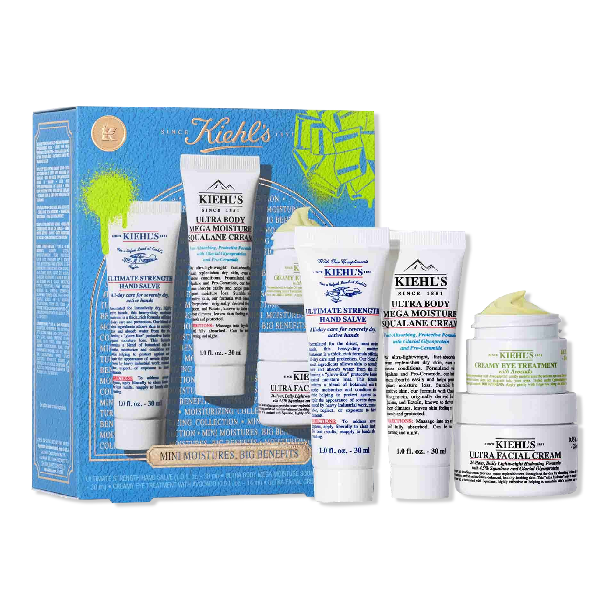 Kiehl's Since 1851 Mini Moistures, Big Benefits Gift Set #1