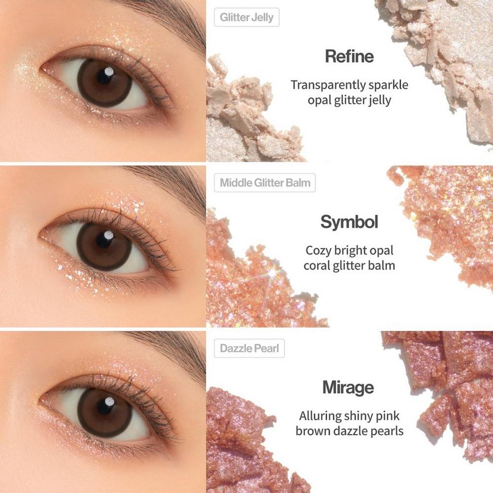 Glitterpedia Eye Palette - No.1 All of Glitter