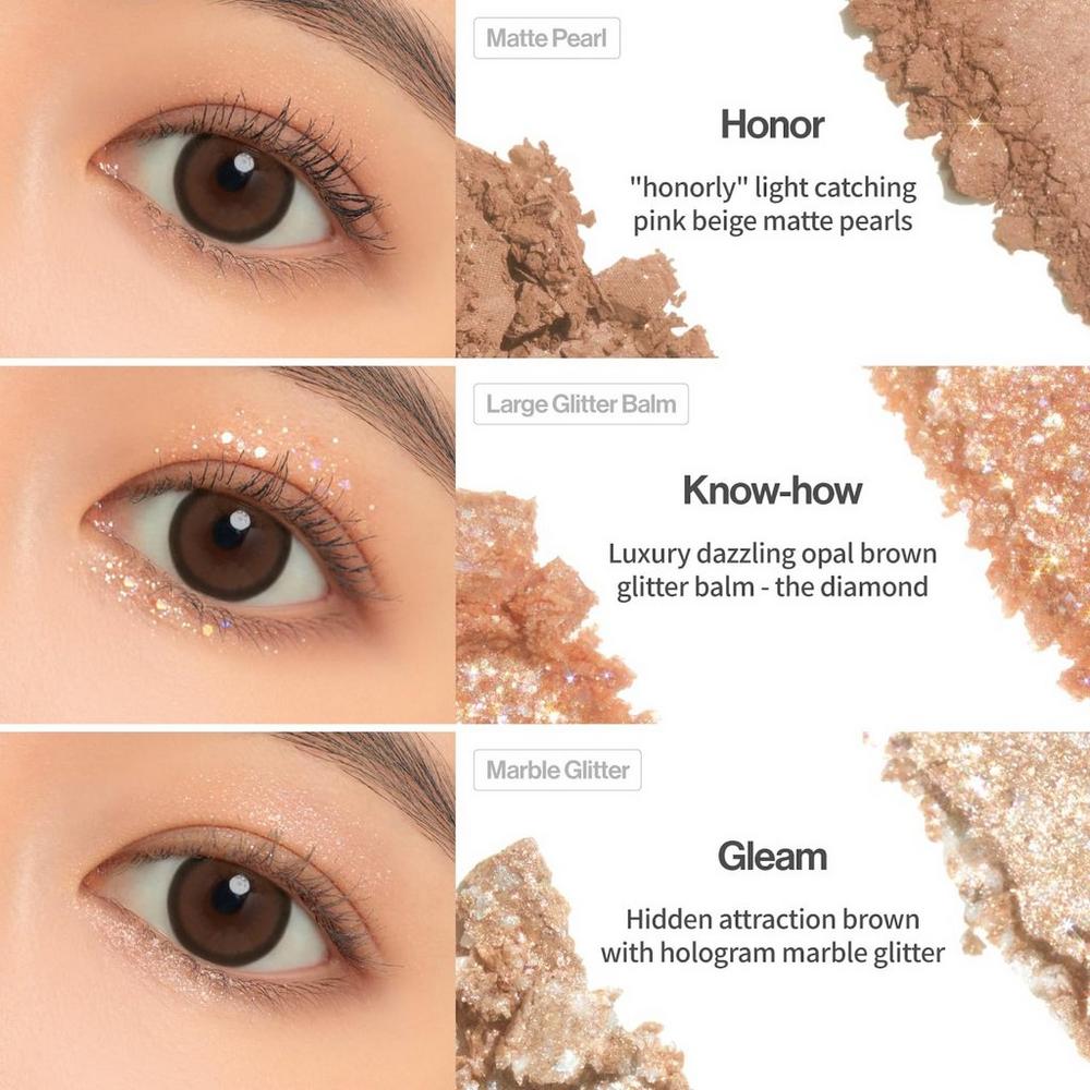 Glitterpedia Eye Palette - N°2 All of Brown