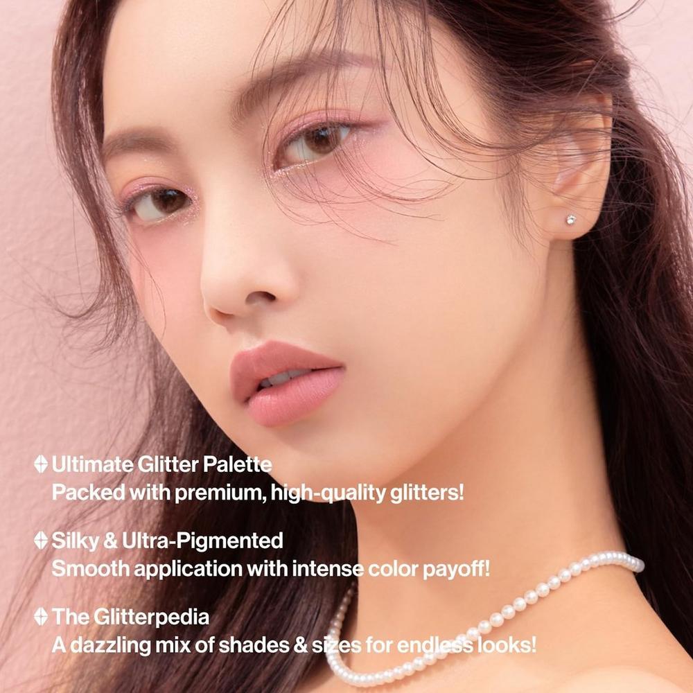 Glitterpedia Eye Palette - N°5 All of Dusty Rose