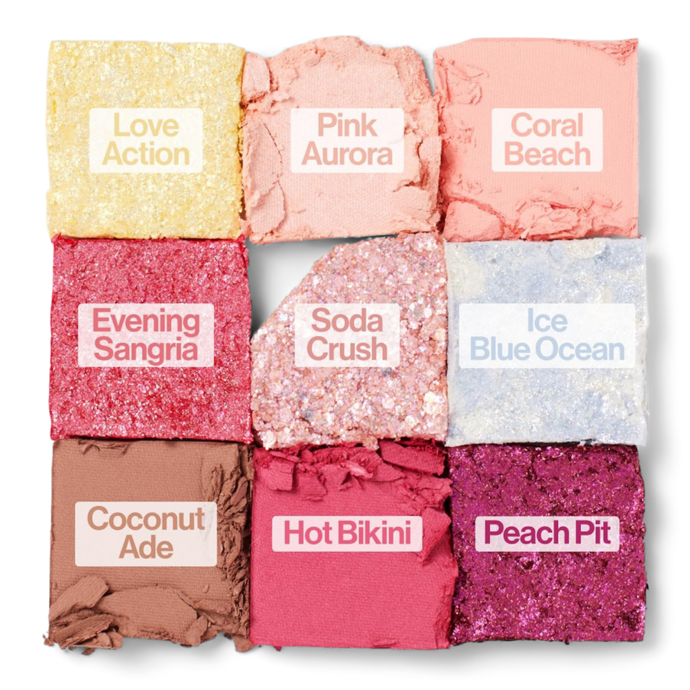 Glitterpedia Eye Palette - N°7 All of Peach Ade