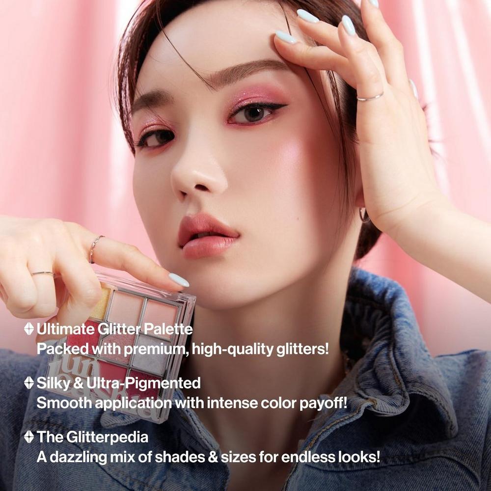 Glitterpedia Eye Palette - N°7 All of Peach Ade