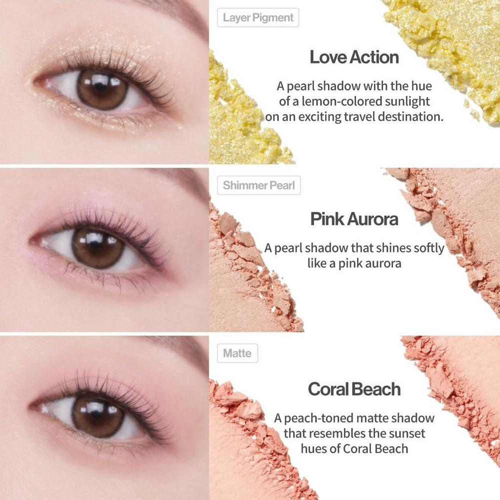 Glitterpedia Eye Palette - N°7 All of Peach Ade