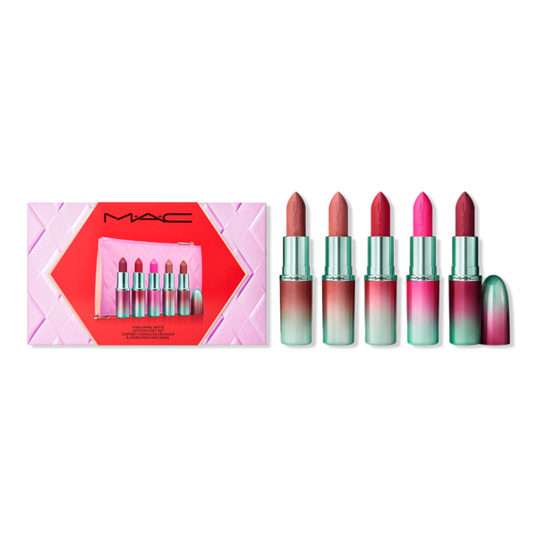 MAC Less is Bore Full-Size Matte Lipstick Gift Set #1