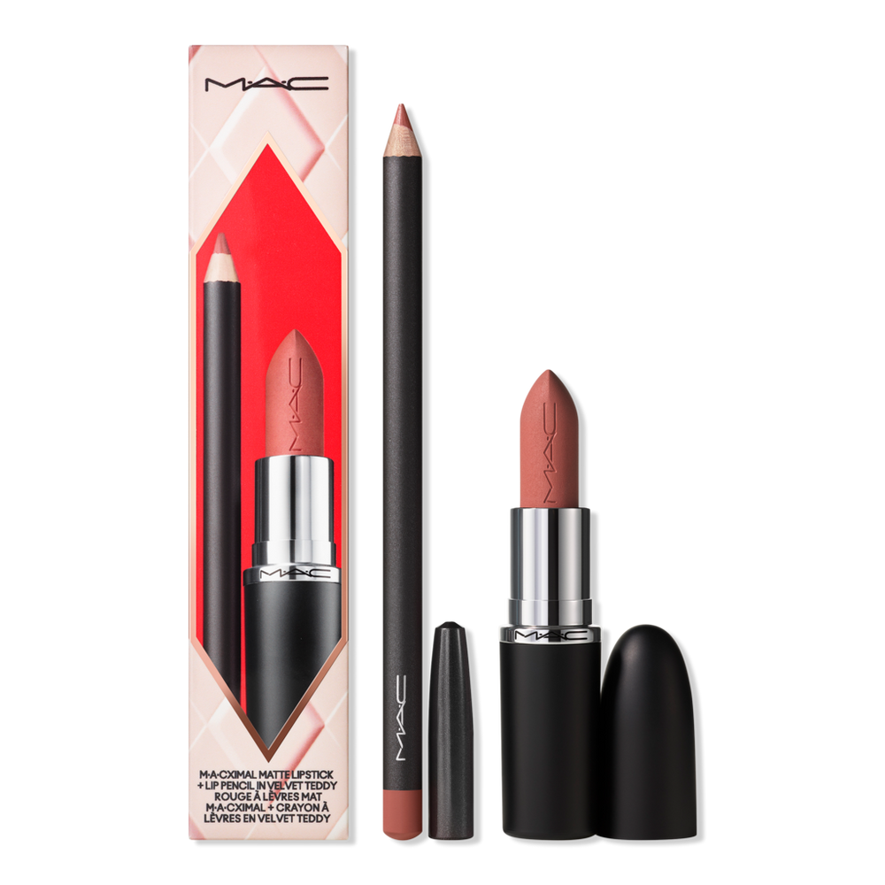 Mac 2-pc. Topsy-teddy Lip Gift Set In Multi