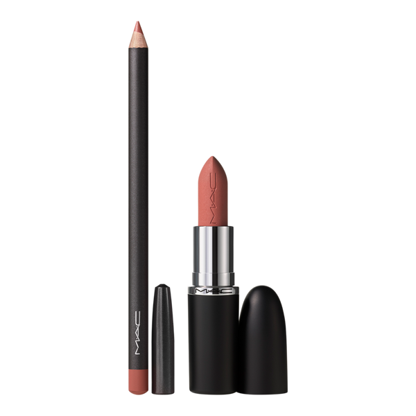 MAC Topsy-Teddy Matte Lipstick + Lip Liner Gift Set #2