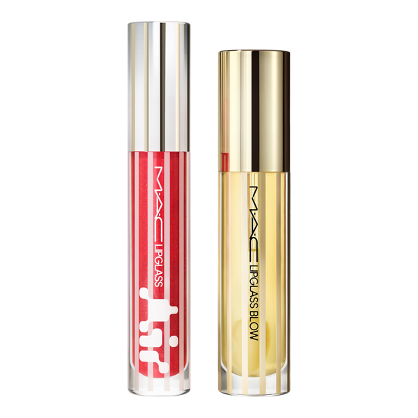 MAC Blowing Air Kisses Lip Gloss + Lip Oil Gift Set #2