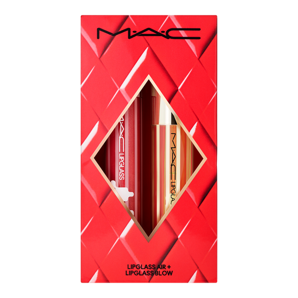 MAC Blowing Air Kisses Lip Gloss + Lip Oil Gift Set #3