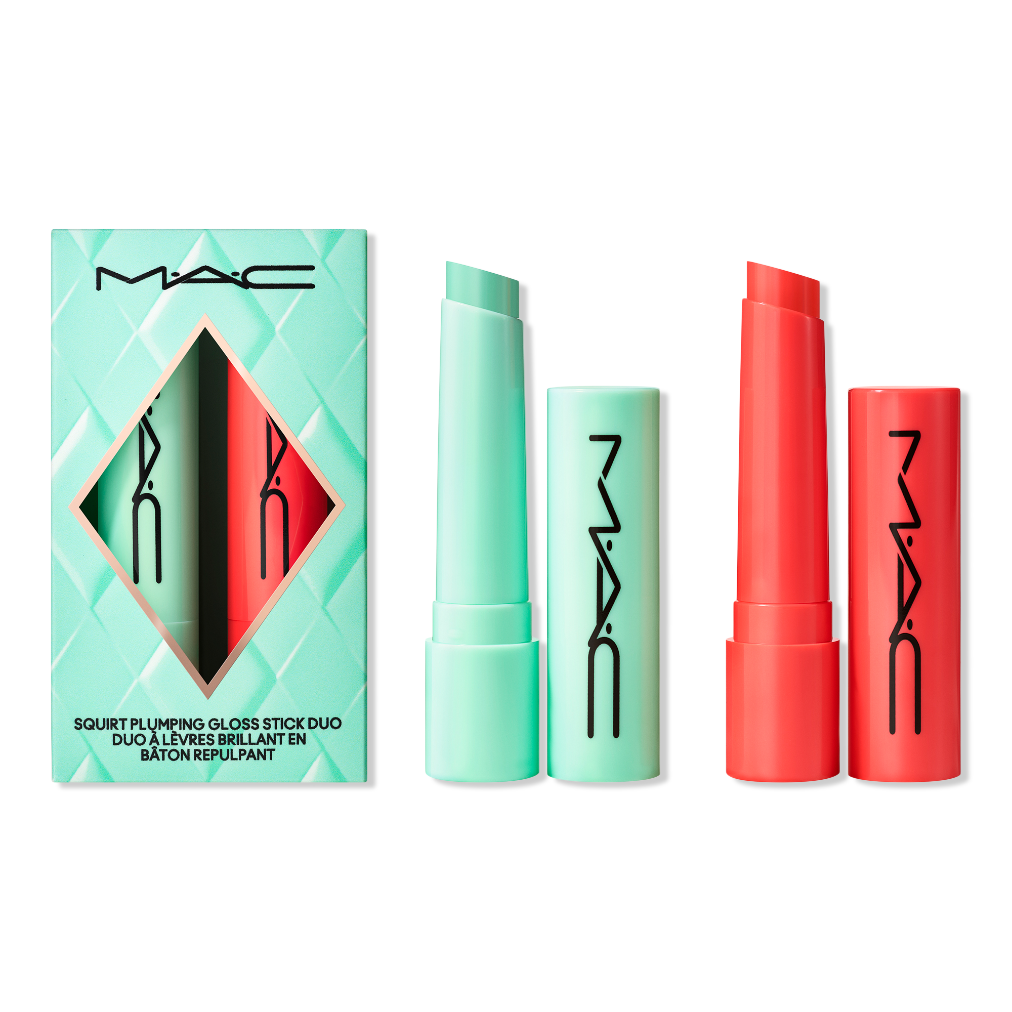 MAC Squirt Alert Plumping Lip Gloss Stick Gift Set #1