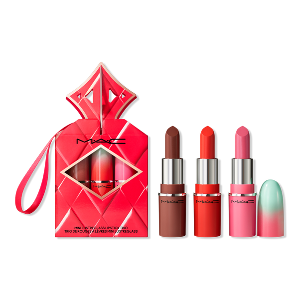 MAC Wildest Gleams Mini Lustreglass Lipstick Gift Set - Brights #1