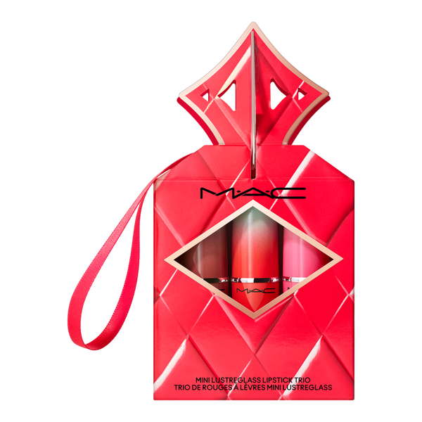 MAC Wildest Gleams Mini Lustreglass Lipstick Gift Set - Brights #4