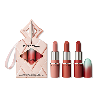 MAC Wildest Gleams Mini Lustreglass Lipstick Gift Set - Nudes