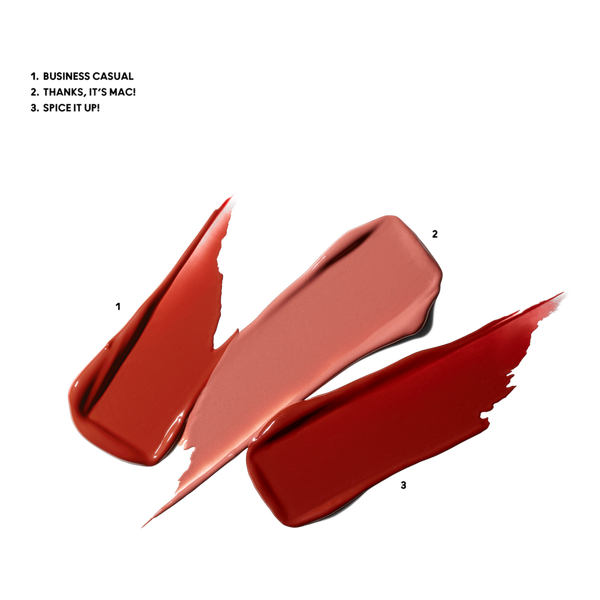 MAC Wildest Gleams Mini Lustreglass Lip Trio Classics #4
