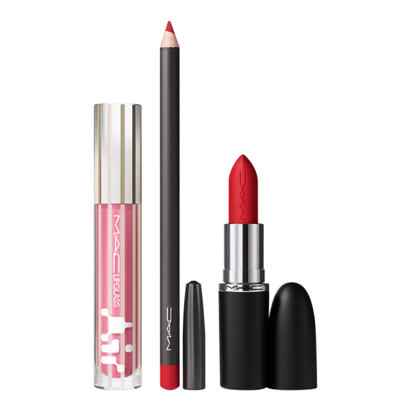 MAC Trending Tomorrow Lip Trio Gift Set - Red #2