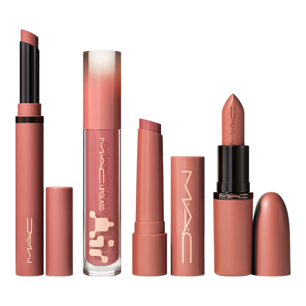 MAC Totally Teddy Lipstick + Lip Gloss Gift Set #2