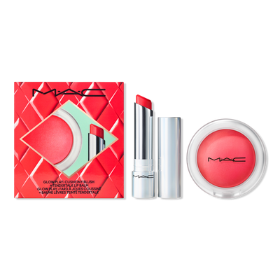 MAC No Work All Glow Play Blush + Lip Balm Set - Pink