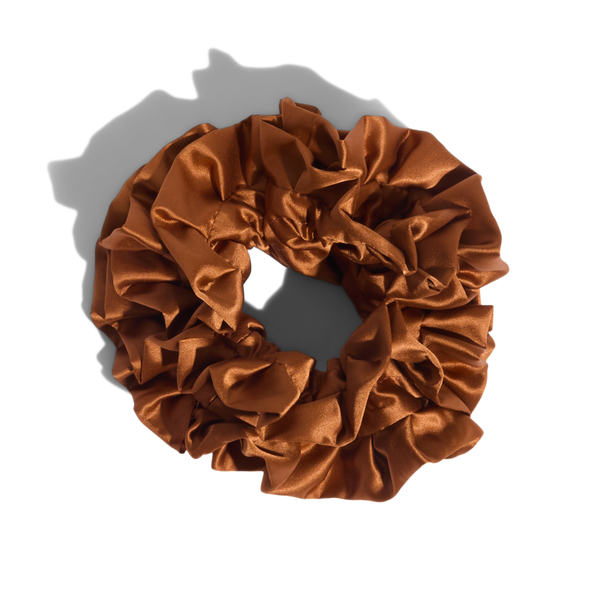Kitsch Recycled Fabric Ruffle Scrunchie #3