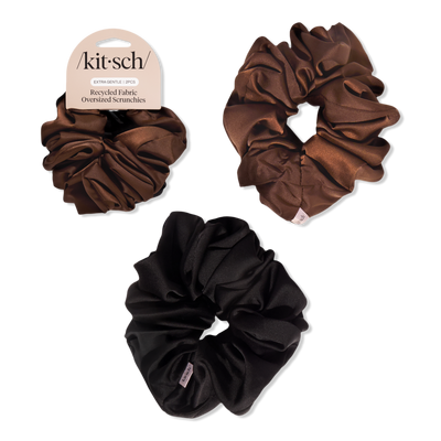 Kitsch Recycled Fabric Brunch Scrunchies