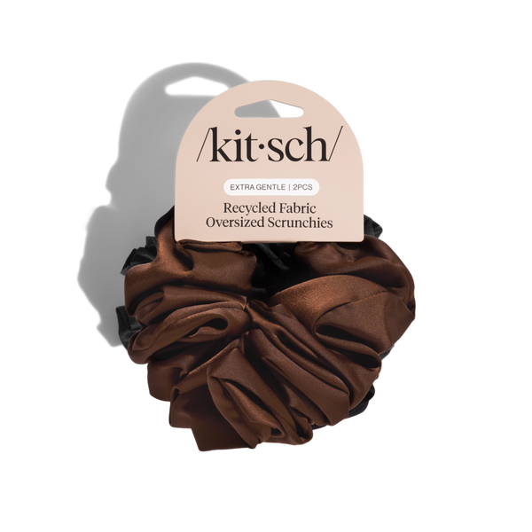 Kitsch Recycled Fabric Brunch Scrunchies #2
