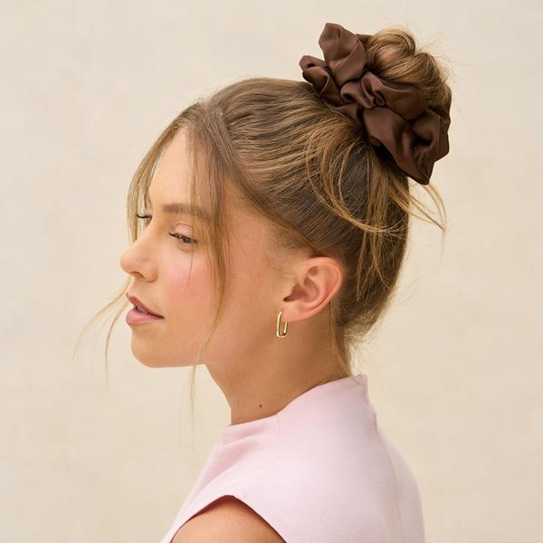 Kitsch Recycled Fabric Brunch Scrunchies #4