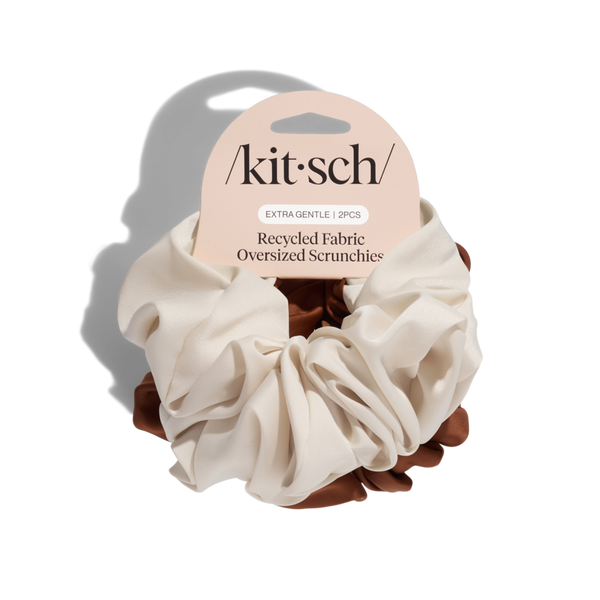 Kitsch Recycled Fabric Brunch Scrunchies #2