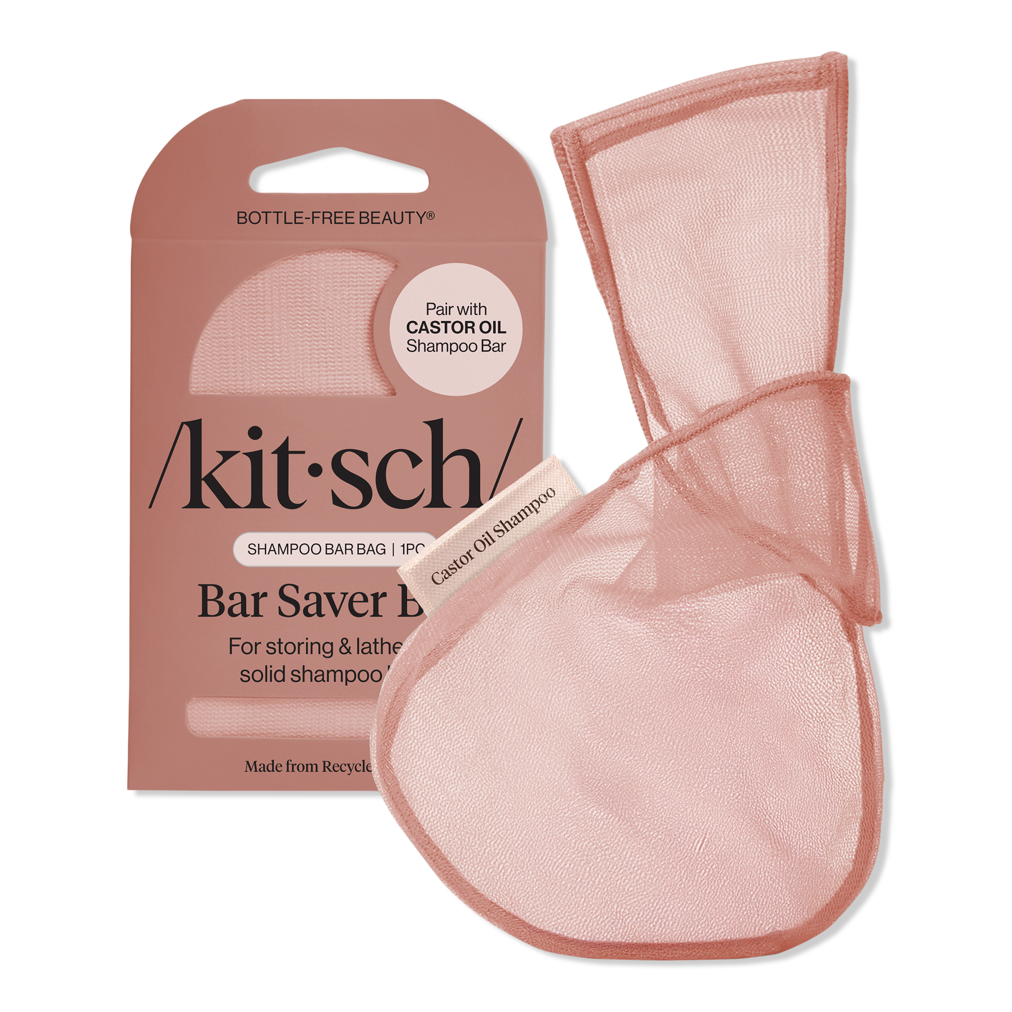 Kitsch Shampoo Bar Saver Bag #1