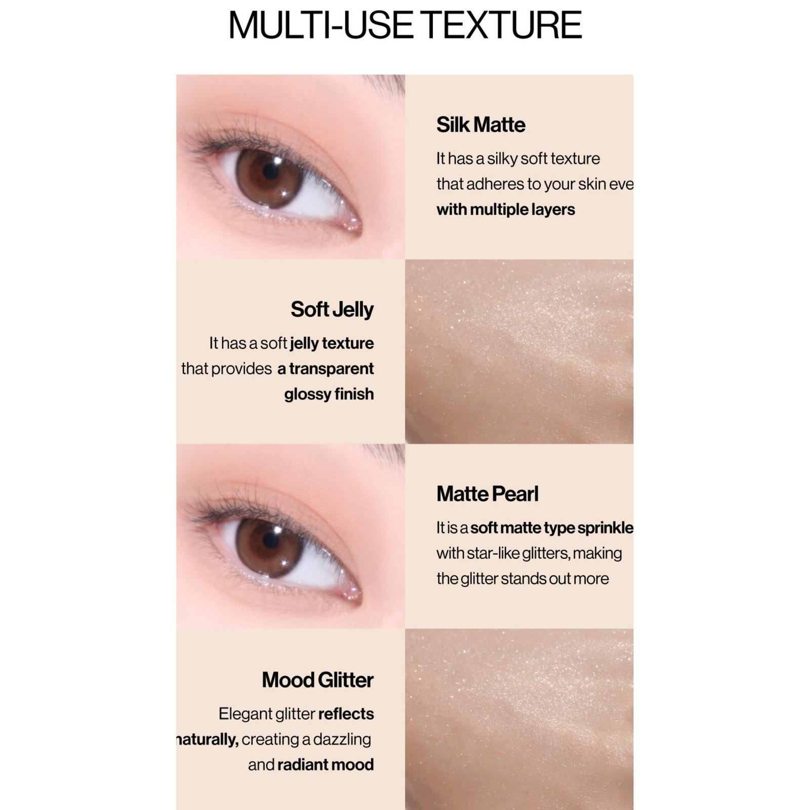 Mood Shower Eyeshadow Palette - No.1 Vanilla Shower