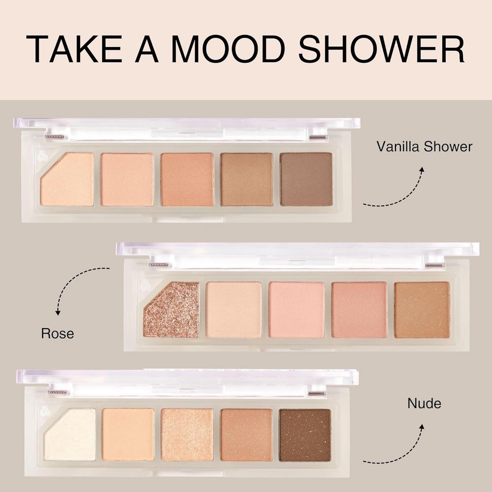 Mood Shower Eyeshadow Palette - No.1 Vanilla Shower