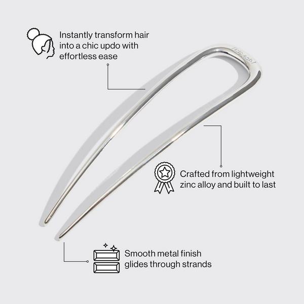 Kitsch Metal French Hair Pin #2